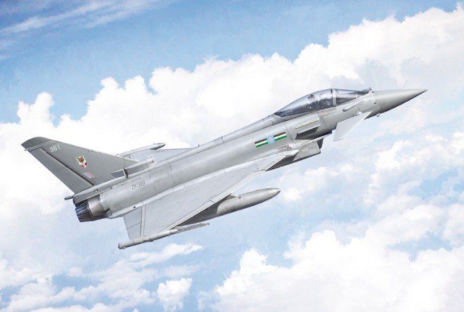 Italeri 1457 - 1/72 EF-2000 Typhoon In R.A.F. Service Eurofighter