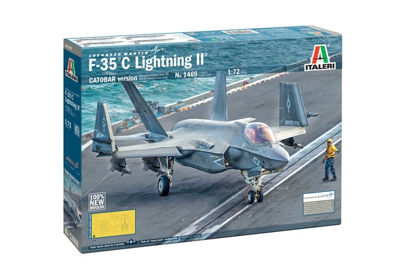 Italeri 1469 - 1/72 Lockheed F-35C Lightning II CATOBAR Version