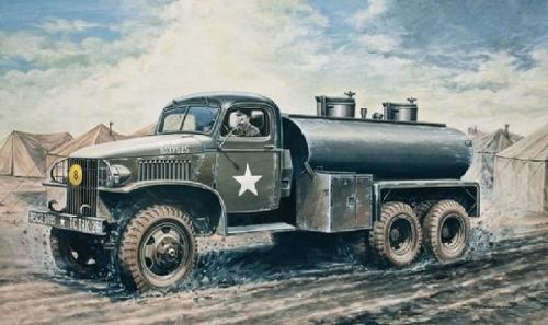 Italeri 0201 - 1/35 2 1/2 Ton. 6X6 Water Tank Truck