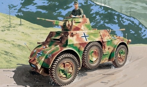 Italeri 6442 - 1/35 Autoblindo Ab 41