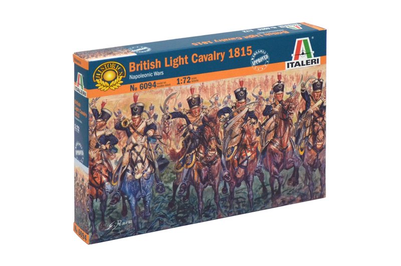 Italeri 6094 - 1/72 Napoleonic Wars - British Light Cavalry 1815