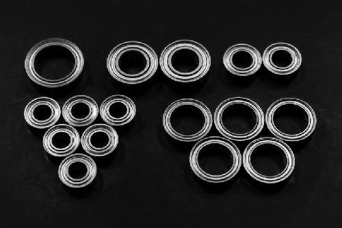 Traxxas Slash 4x4 4WD Metal Shielded RC Ball Bearing Set - Jazrider [JR-CBR-TR-002]