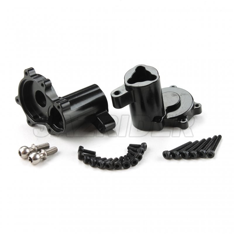 Redcat Gen8 Aluminum Rear Outer Portal Housing (Black)