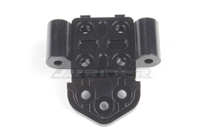 Tamiya BB-01 (BBX) Aluminum Front Lower Suspenison Arm Mount (Black)