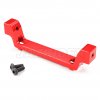 Tamiya CC-02 Chassis Aluminum Rear Cross Brace (Red)