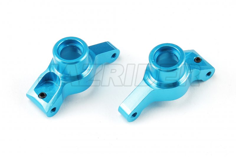 Tamiya M-07 Aluminum Rear Hub Carrier (Blue)