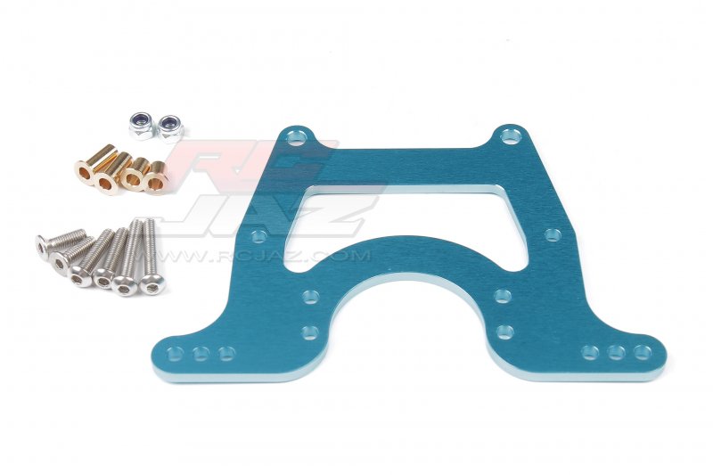 Tamiya WR01/WT01 Aluminum Front/Rear Shock Tower (1pc)(Light Blue)