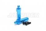 Tamiya Thunder shot/ Thunder Dragon/ Fire Dragon Aluminum Rear Body Post (2pcs,Blue)