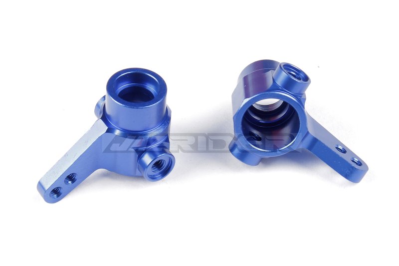 Tamiya TA01 / TA02W / DF01 / Hotshot Aluminum Front Upright Knuckle Arms (Dark Blue)