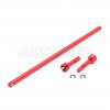 Tamiya TA-02 Aluminum Main Drive Shaft w/Joint (Red) Set