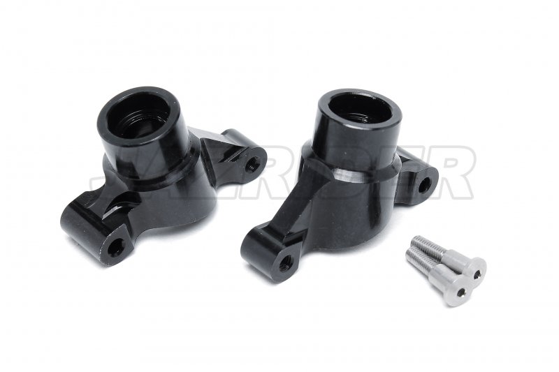 Tamiya TL-01/GF-01/WR-02 Aluminum Rear Knuckle (Black) Set