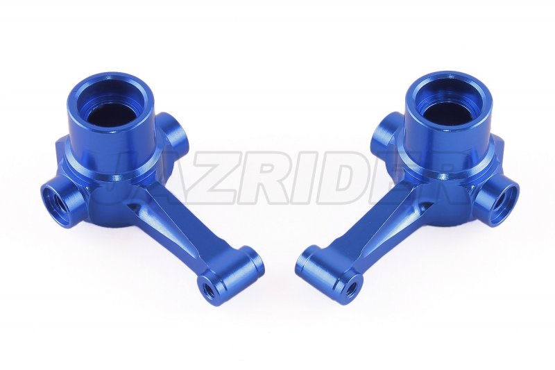 Tamiya TL-01/GF-01/WR02CB Aluminum Front Knuckle Arms (Dark Blue)