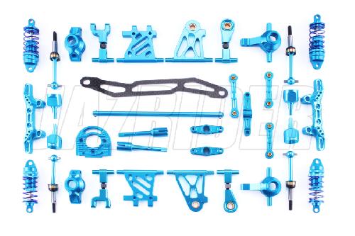 Tamiya TT-02 Aluminum Conversion Upgrade Kit Ver.2