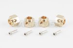 Traxxas TRX-4 HD Brass 12mm Wheel Hex Hubs Adapter (8mm thick)