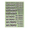 KO Propo 79072 - KO Decal Black/White