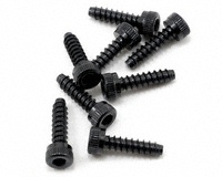 KO Propo 17007 - Aluminum Light Weight Screw Black 8pcs