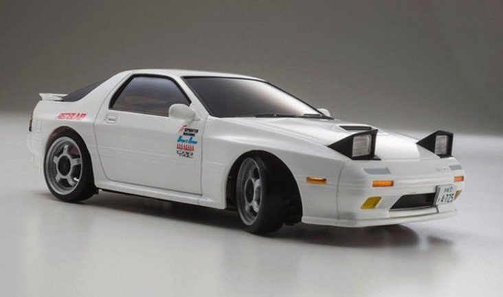 Kyosho MZP424W - ASC-MA-020 Mazda Savavva RX-7 FC3S White Initial-D Body Set