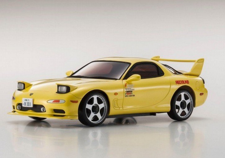 Kyosho MZP425Y - ASC MA-020S-N Savanna RX7 Yellow Initial-D Body Set