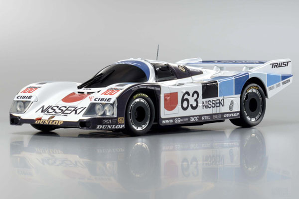 Kyosho 30441NT - 1/27 MINI-Z Racer MR-02LM - Porsche 962 C LH - NISSEKI TRUST No.63 - Set without Transmitter