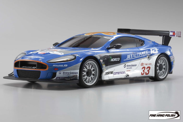 Kyosho 30485JA - 1/27 R/C EP TOURING CAR MINI-Z Racer MR-02 MM - Jet Alliance Racing ASTON MARTIN DBR9 - No.33 FIA-GT 2007