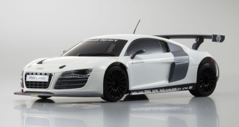 Kyosho MZP444W - Audi R8 LMS White Body Set ASC MA-010/015