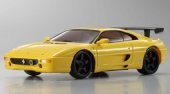 Kyosho MZP129Y - Ferrari F355 Challenge Yellow Body Set ASC AWD Mini-Z