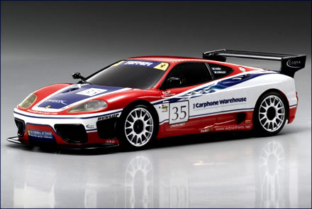 Kyosho MZX310SE - Auto Scale Collection - 1/28 Scale Mini-Z Min Z Monster Ferrari 360 GTC Scuderta Ecos