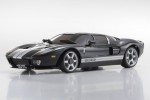 Kyosho MZX209BKS - Auto Scale Collection - 1/28 Scale Ford GT ( Black, Silver, Strire )