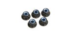 Kyosho 1-N4056FN - Nut(M4x5.6) Flanged Nylon (5pcs)