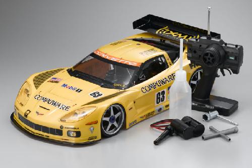 Kyosho 31816 - 1/8 GP 4WD TOURING CAR INFERNO GT2 CHEVROLET CORVETTE C6-R 2007 Readyset