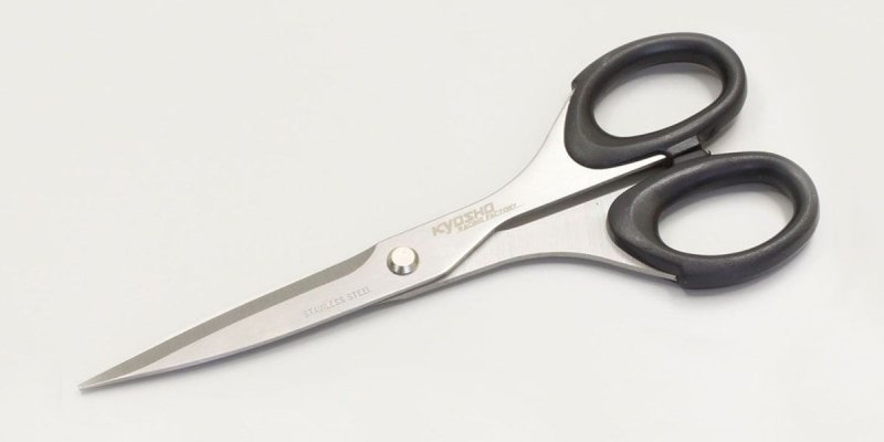 Kyosho 36261B - KRF Stainless PC-Body Scissors Straight