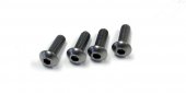 Kyosho 1-S14012HT - Button Screw(Hex/Titanium/M4x12/4pcs)