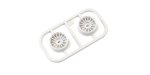 Kyosho MDH100W-N25B - Multi Wheel N/Offset 2.5(White/AWD/2pcs.)