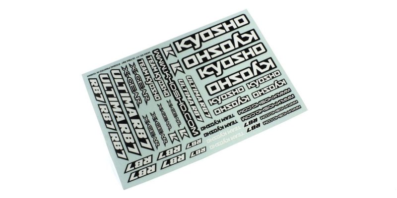 Kyosho UMD05 - Decal (RB7)