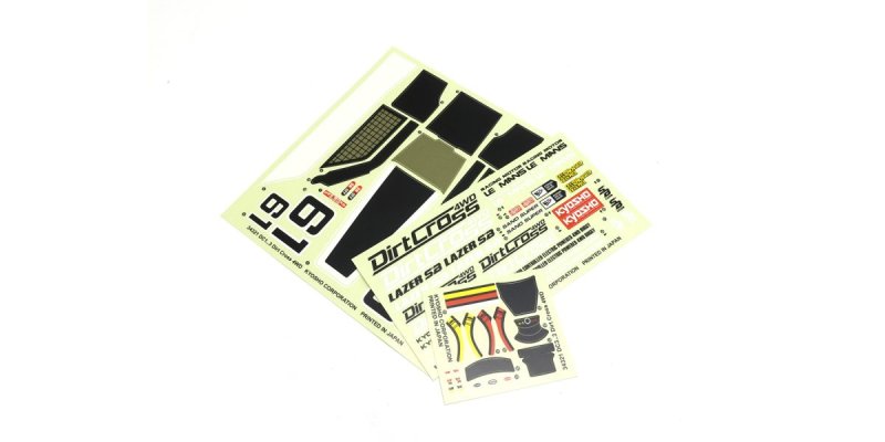 Kyosho LAD04 - Decal(LAZER SB Dirt Cross 4WD)