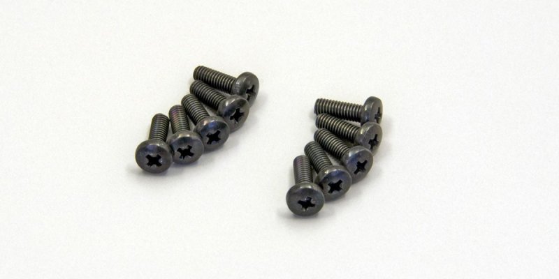 Kyosho 1-S02608T - Bind Screw(M2.6x8/10pcs)