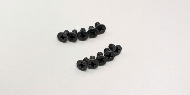 Kyosho 1-S33006 - Flat Head Screw(M3x6/10pcs)