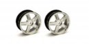 Kyosho VZH010CM - Wheel(5-Spoke/Plating/24mm/2pcs)