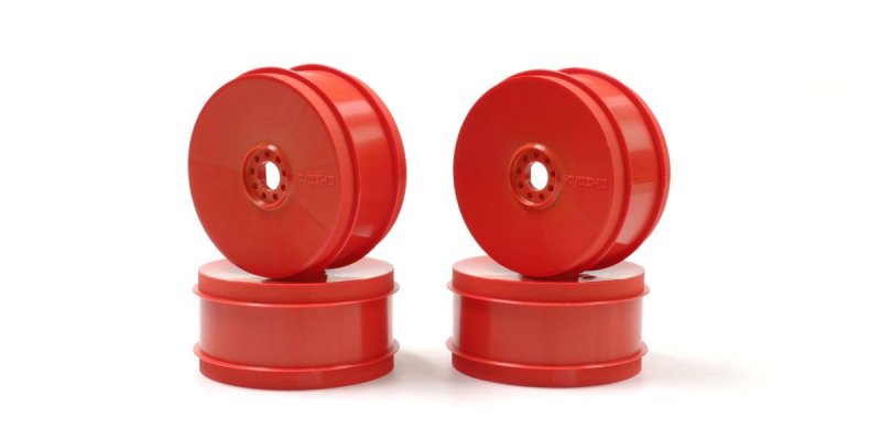 Kyosho IFH006KR - Dish Wheel (4pcs/F-Red/MP9 TKI4)