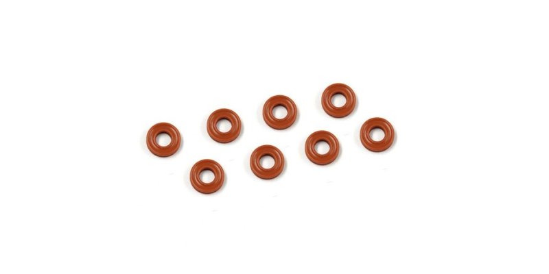 Kyosho ORG03XRB - Grooved O-Ring (P3/for Oil Shock/Orange)