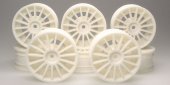 Kyosho 92012-8WB - Aero 24 Wheel (15-Spork/White/8pcs)