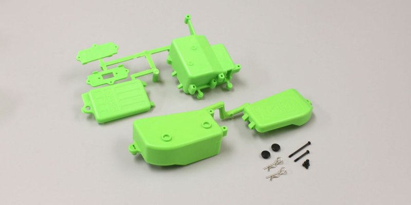 Kyosho IFF001KG - Battery&Receiver Box Set(F-Green/MP9)