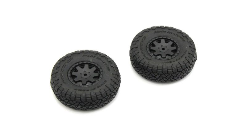 Kyosho MXTH001HW - PremountedTire/Wheelw/Weight2pcs 4Runner