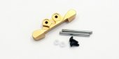 Kyosho MBW025G-3 - Aluminum Rear Suspension Mount (3-deg/Gold)