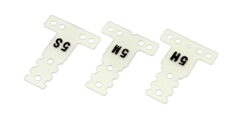 Kyosho MZW437 - FRP Rear Suspension Plate Set(0.5/MR03MM/LM/MM2)