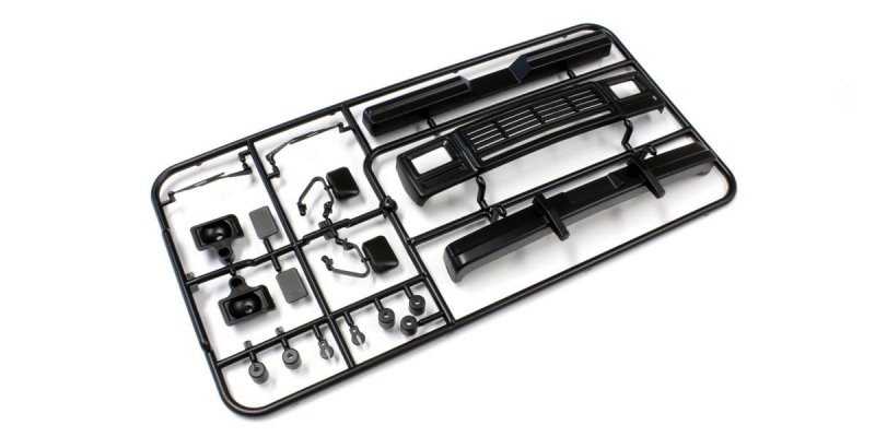 Kyosho MAB073-01BK - Body Plastic Parts Set(Black/MAD CRUSHER)