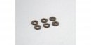 Kyosho W0145GM - Aluminum Collar (3x7x1mm/Gunmetal/6pcs)