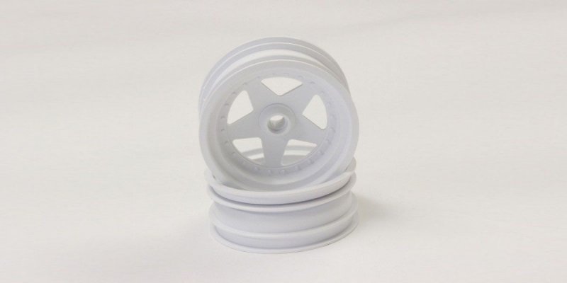 Kyosho SCH005W - 2.2 Front Wheel (2p/White/Scorpion 2014)