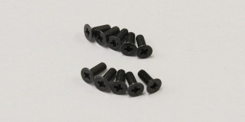 Kyosho 1-S32006 - Flat Head Screw(M2x6/10pcs)