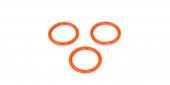 Kyosho ORG18 - Silicone O-Ring (P18/Orange/3Pcs)